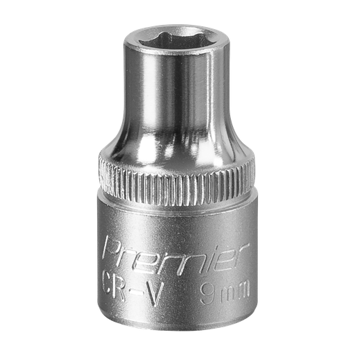 [S1209] Sealey Premier Socket 1/2"Sq Drive 9mm