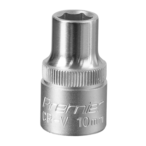 [S1210] Sealey Premier Socket 1/2"Sq Drive 10mm