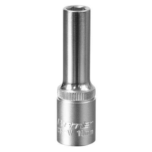 [S1210D] Sealey Premier Deep Socket 1/2"Sq Drive 10mm