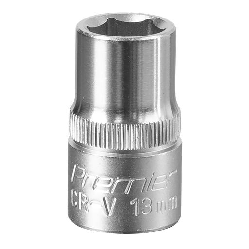 [S1213] Sealey Premier Socket 1/2"Sq Drive 13mm