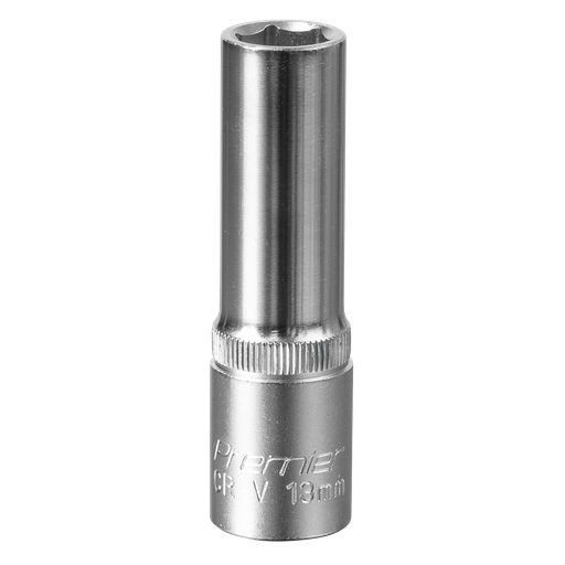 [S1213D] Sealey Premier Deep Socket 1/2"Sq Drive 13mm