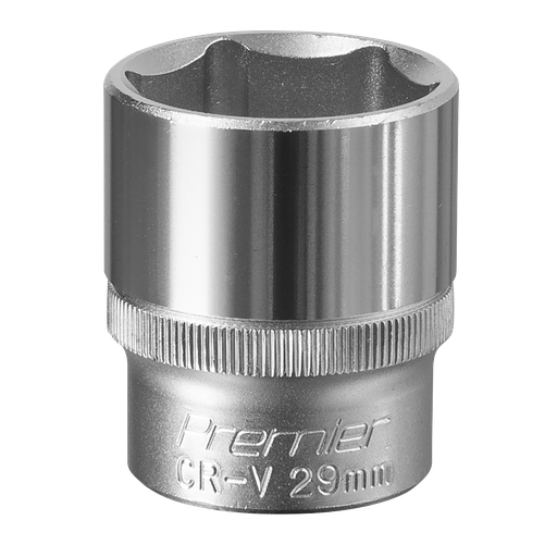 [S1229] Sealey Premier Socket 1/2"Sq Drive 29mm