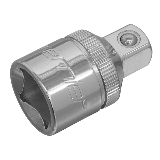 [S12F-38M] Sealey Premier Adaptor 1/2"Sq Drive Female to 3/8"Sq Drive Male