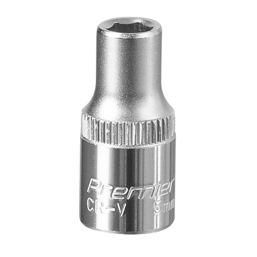 [S1405] Sealey Premier Socket 1/4"Sq Drive 5mm