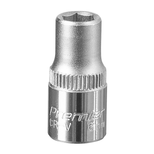 [S1406] Sealey Premier Socket 1/4"Sq Drive 6mm