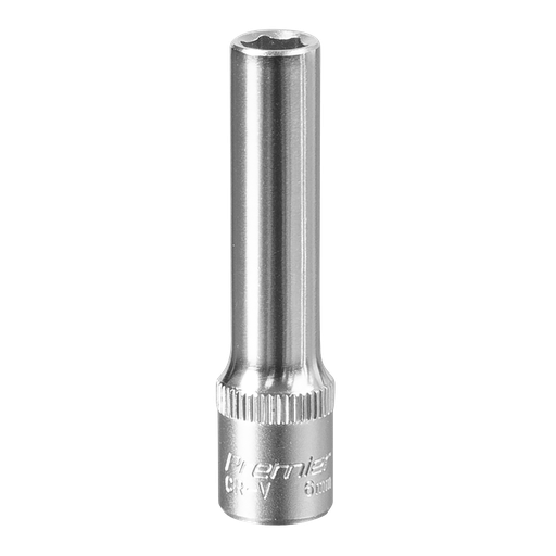 [S1406D] Sealey Premier Deep Socket 1/4"Sq Drive 6mm