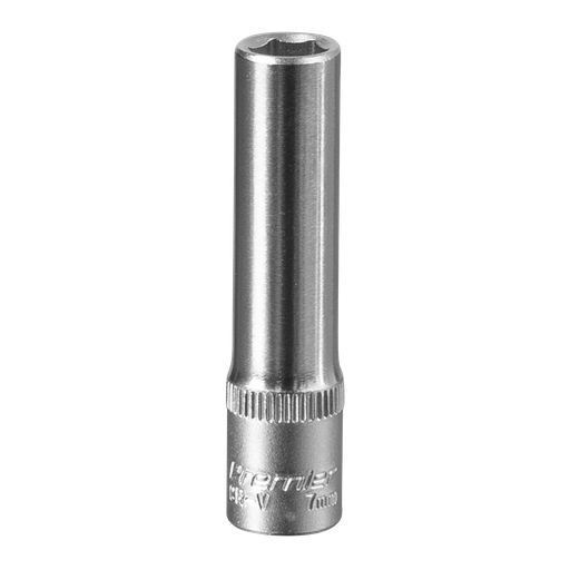 [S1407D] Sealey Premier Deep Socket 1/4"Sq Drive 7mm