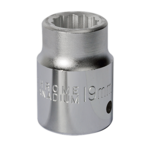 [S34/19] Sealey Premier Socket 3/4"Sq Drive 19mm