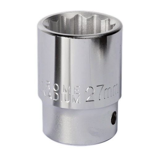 [S34/27] Sealey Premier Socket 3/4"Sq Drive 27mm