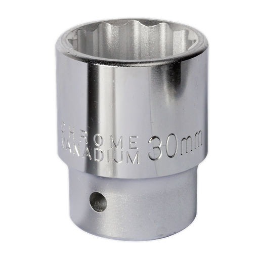 [S34/30] Sealey Premier Socket 3/4"Sq Drive 30mm