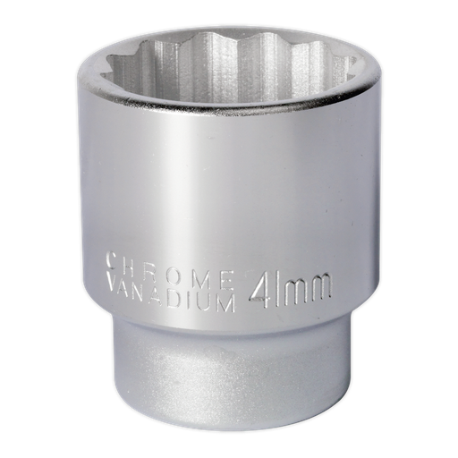 [S34/41] Sealey Premier Socket 3/4"Sq Drive 41mm