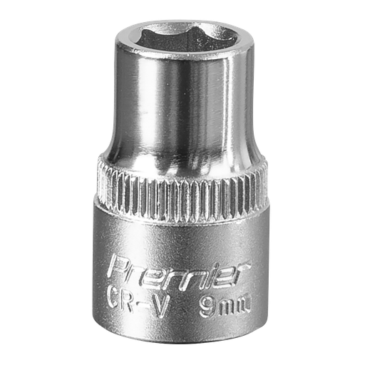 [S3809] Sealey Premier Socket 3/8"Sq Drive 9mm