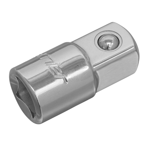 [S38F-12M] Sealey Premier Adaptor 3/8"Sq Drive Female to 1/2"Sq Drive Male