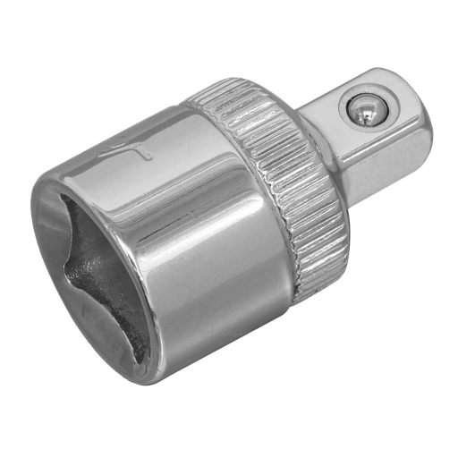 [S38F-14M] Sealey Premier Adaptor 3/8"Sq Drive Female to 1/4"Sq Drive Male