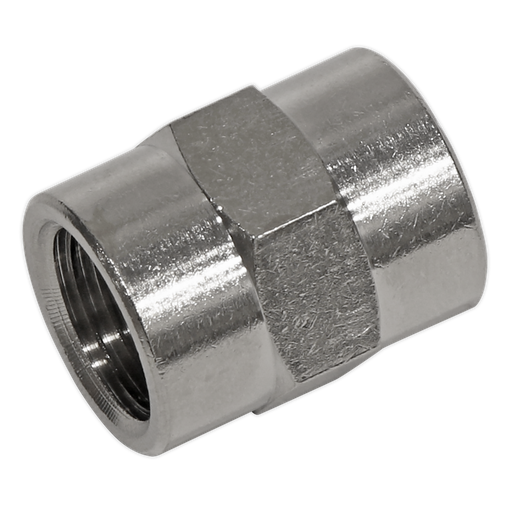 [SA1/1414FF] Sealey Double Female Union 1/4"BSP to 1/4"BSP