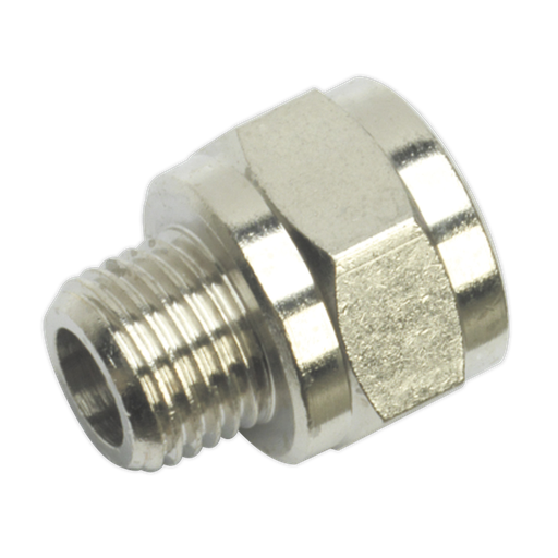 [SA1/1438F] Sealey Adaptor 1/4"BSPT Male to 3/8"BSP Female
