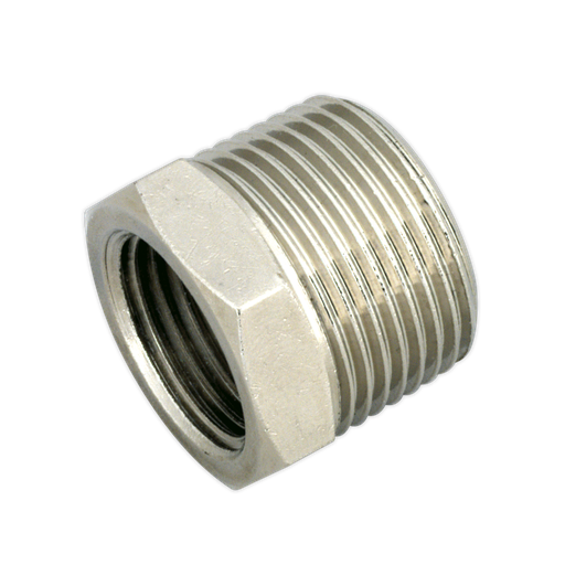 [SA1/3412F] Sealey Adaptor 3/4"BSPT Male to 1/2"BSP Female