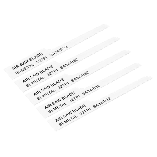 [SA34/B32] Sealey 94.5mm HSS Air Saw Blade 32tpi - Pack of 5