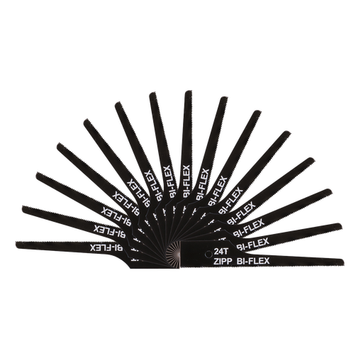 [SA345/B2415] Sealey 74mm HSS Air Saw Blade 24tpi - Pack of 15