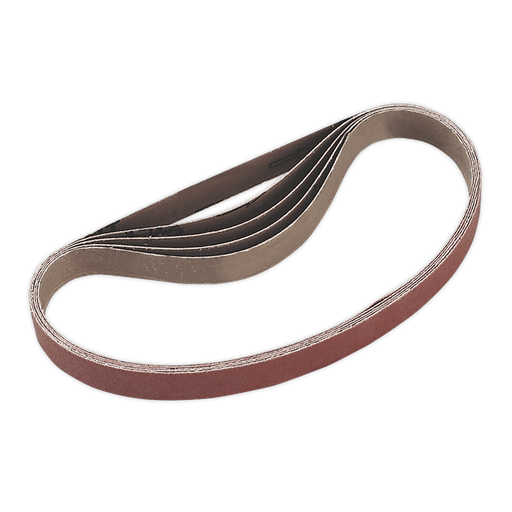 [SA355/B100G] Sealey 20 x 520mm Sanding Belt 100Grit - Pack of 5
