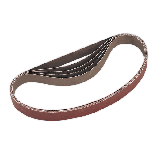 [SA355/B120G] Sealey 20 x 520mm Sanding Belt 120Grit - Pack of 5