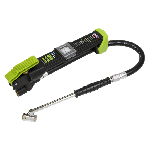 [SA37/99] Sealey PCL Airlite Eco Tyre Inflator with Twin Push-On Connector