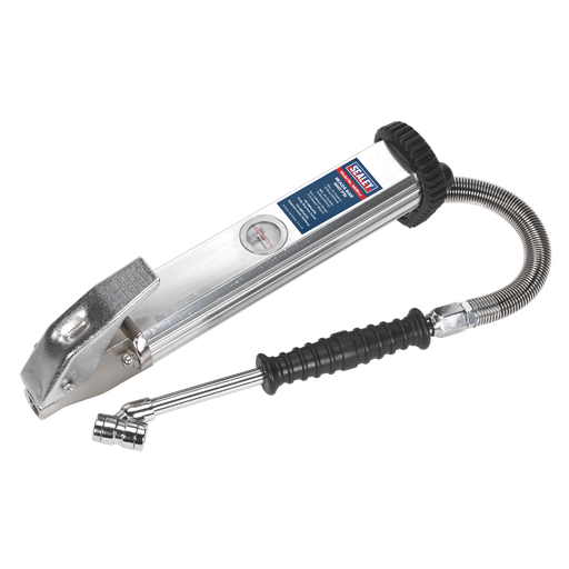 [SA39] Sealey Long Type Tyre Inflator with Twin Push-On Connector