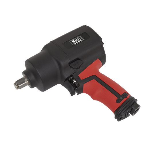 [SA6002] Sealey Premier Twin Hammer Air Impact Wrench 1/2"Sq Drive