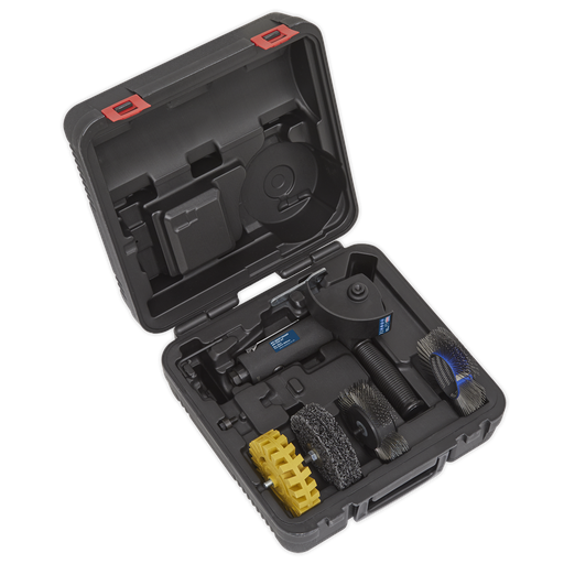 [SA695] Sealey Premier Smart Eraser Air Tool Kit 4pc