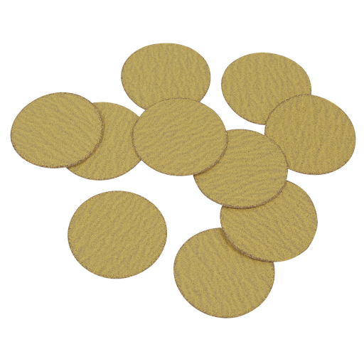 [SA701D120G] Sealey 50mm Sanding Disc 120Grit - Pack of 10