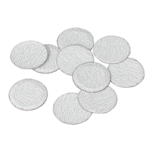 [SA722D120G] Sealey 75mm Sanding Disc 120Grit - Pack of 10