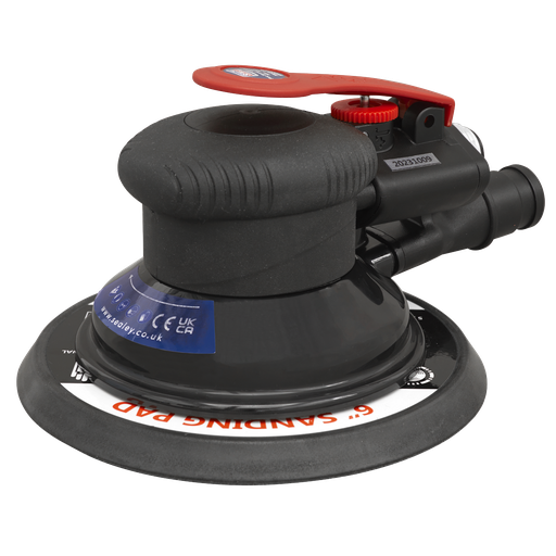 [SA801] Sealey Premier Dust-Free Air Palm Orbital Sander 150mm