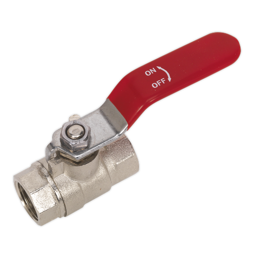 [SA907] Sealey Lever Ball Valve 3/8"BSP Female x 3/8"BSP Female