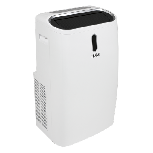 [SAC12000] Sealey Portable Air Conditioner/Dehumidifier/Air Cooler/Heater with Window Sealing Kit 12,000Btu/hr