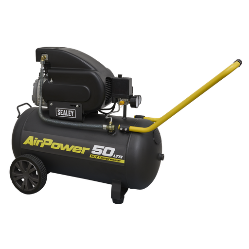 [SAC5020E110V] Sealey 50L Direct Drive Air Compressor 2hp 110V