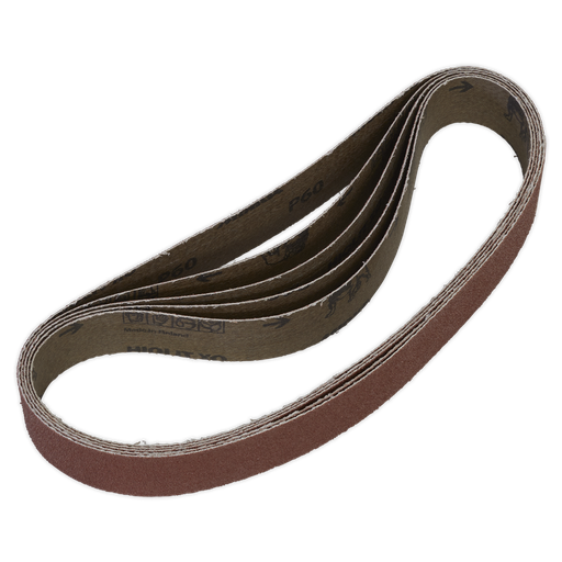 [SB0010] Sealey 30 x 540mm Sanding Belt 60Grit - Pack of 5