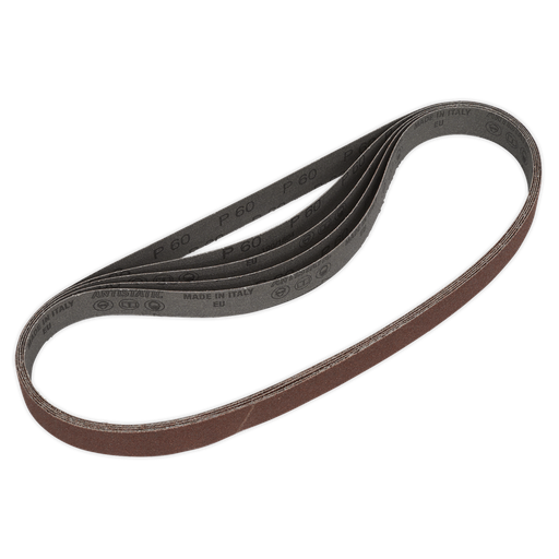 [SB0020] Sealey 25 x 762mm Sanding Belt 60Grit - Pack of 5