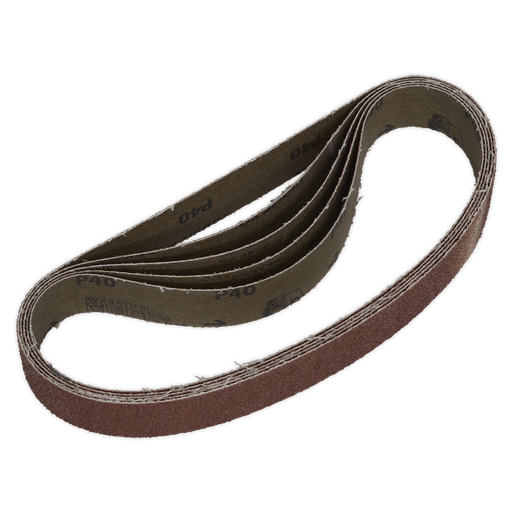 [SB009] Sealey 30 x 540mm Sanding Belt 40Grit - Pack of 5