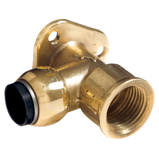 [SBA22BWE] Sealey SharkBite® Brass Wingback Elbow 22mm x 3/4"BSP
