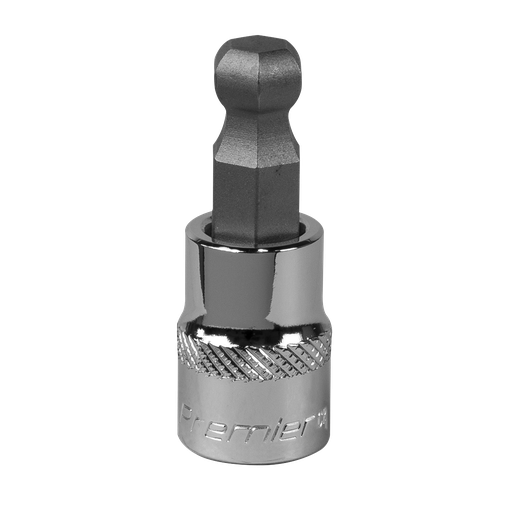 [SBBH008] Sealey Premier Ball-End Hex Socket Bit 3/8"Sq Drive 10mm