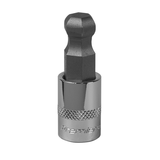 [SBBH009] Sealey Premier Ball-End Hex Socket Bit 3/8"Sq Drive 12mm