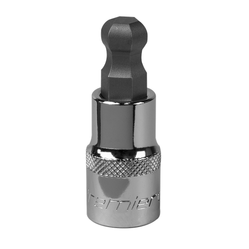 [SBBH010] Sealey Premier Ball-End Hex Socket Bit 1/2"Sq Drive 12mm