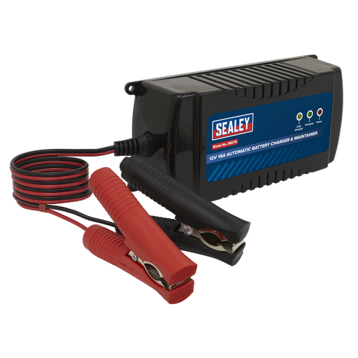 [SBC15] Sealey 12V Fully Automatic Battery Maintainer/Charger 15A