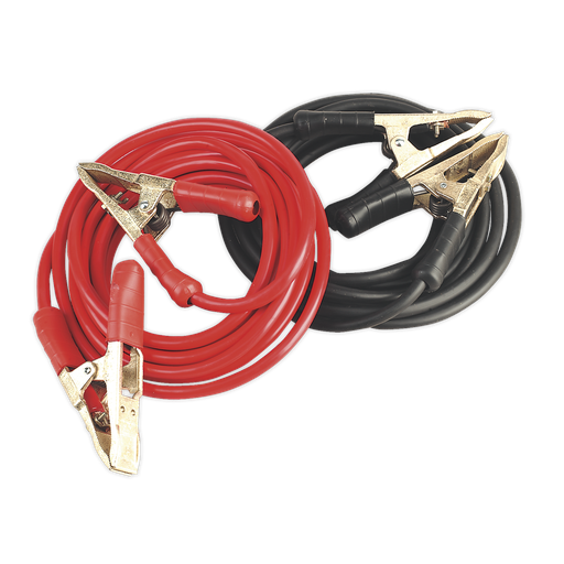 [SBC50/6.5/EHD] Sealey Extra-Heavy-Duty Copper Booster Cables 50mm² x 6.5m 900A