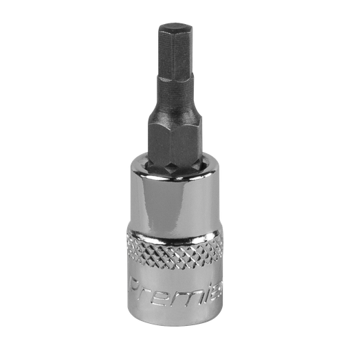 [SBH002] Sealey Premier Hex Socket Bit 1/4"Sq Drive 4mm