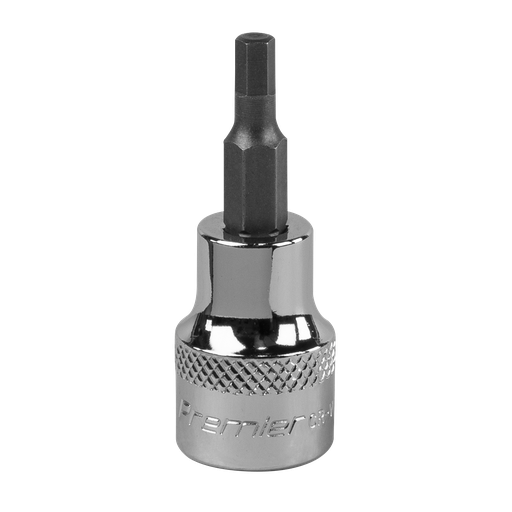 [SBH007] Sealey Premier Hex Socket Bit 3/8"Sq Drive 4mm