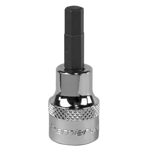 [SBH009] Sealey Premier Hex Socket Bit 3/8"Sq Drive 6mm