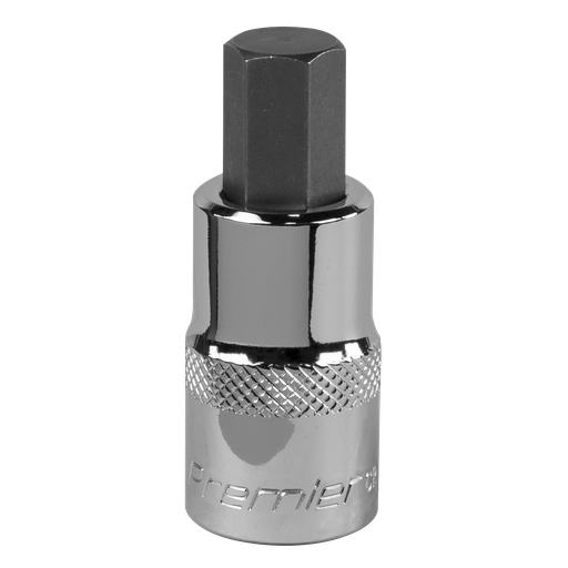 [SBH023] Sealey Premier Hex Socket Bit 1/2"Sq Drive 12mm