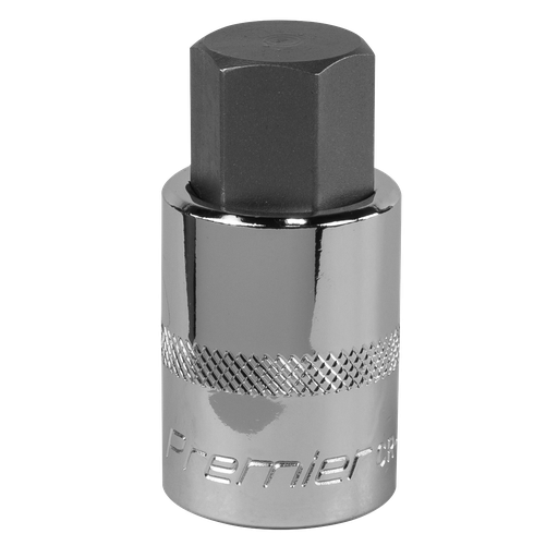 [SBH026] Sealey Premier Hex Socket Bit 1/2"Sq Drive 19mm