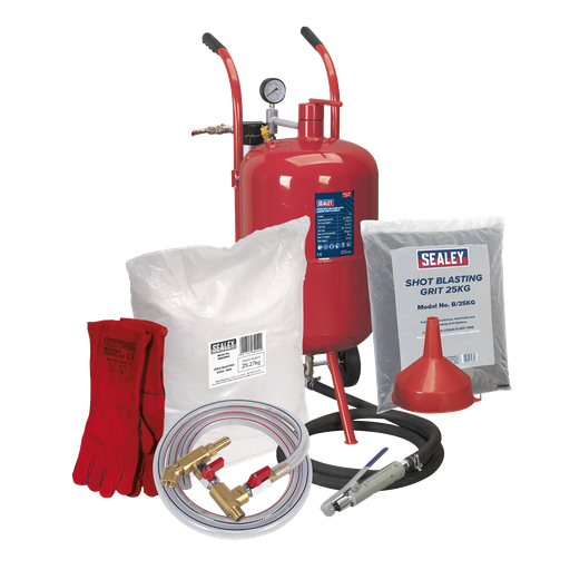 [SBKITA] Sealey Shot & Soda Blasting Kit